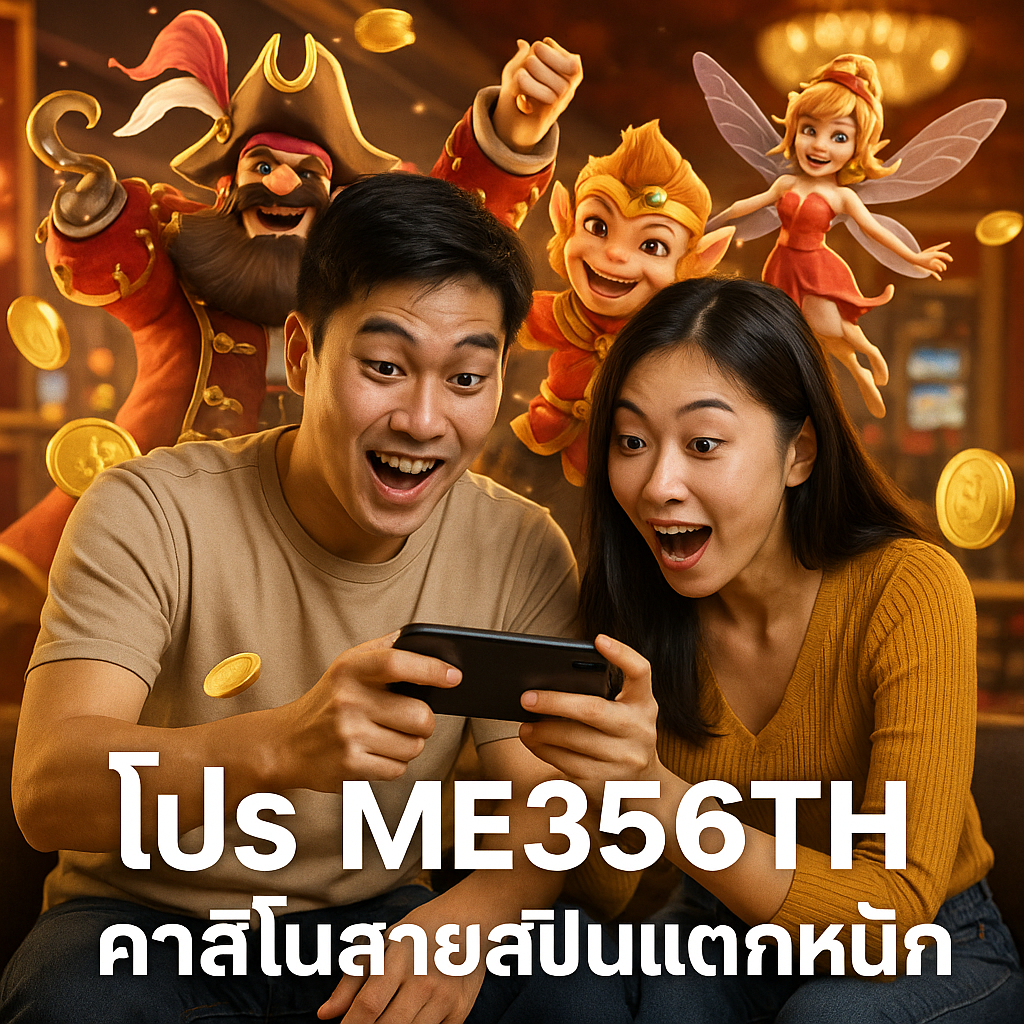 โปร ME356TH คาสิโนสายสปินแตกหนัก